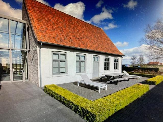 Schravenhoek Met Indoorzwembad En Sauna Veurne Exterior photo